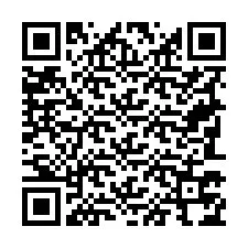 Código QR para número de telefone +19783774045