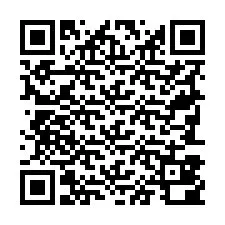 Código QR para número de telefone +19783800080