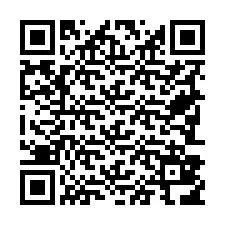 Código QR para número de telefone +19783816623