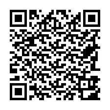 Código QR para número de teléfono +19783902047