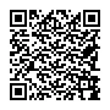 Código QR para número de telefone +19783984627