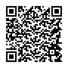 Codice QR per il numero di telefono +19784056741