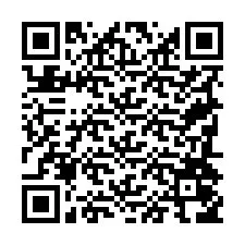 Kode QR untuk nomor Telepon +19784056751