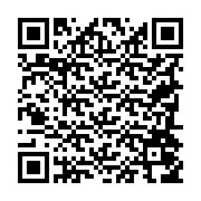 Kod QR dla numeru telefonu +19784056759