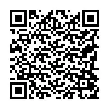 QR-код для номера телефона +19784075255