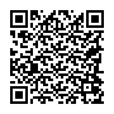 QR kód a telefonszámhoz +19784075259