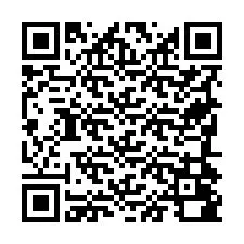 QR-koodi puhelinnumerolle +19784080006