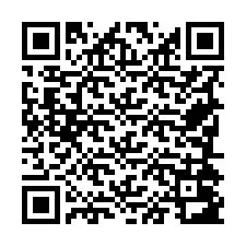 Kode QR untuk nomor Telepon +19784083837