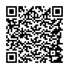 QR kód a telefonszámhoz +19784083946