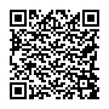 QR kód a telefonszámhoz +19784085415