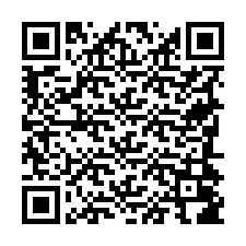 Código QR para número de teléfono +19784086046