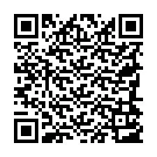 QR Code สำหรับหมายเลขโทรศัพท์ +19784103004