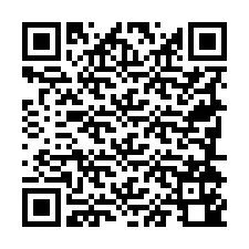 QR Code pour le numéro de téléphone +19784140924