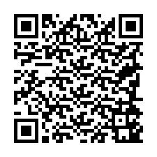 QR kód a telefonszámhoz +19784141821