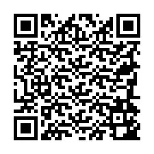 QR код за телефонен номер +19784142504