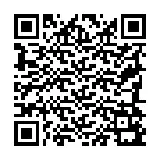 Código QR para número de telefone +19784191401