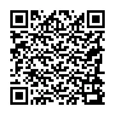 QR Code สำหรับหมายเลขโทรศัพท์ +19784193845