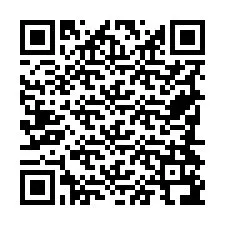 QR Code สำหรับหมายเลขโทรศัพท์ +19784196287