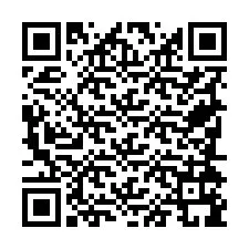 Código QR para número de telefone +19784199893