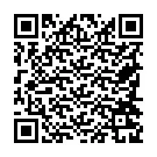 QR Code pour le numéro de téléphone +19784229787