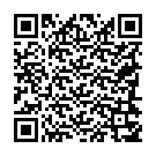 QR-Code für Telefonnummer +19784357019