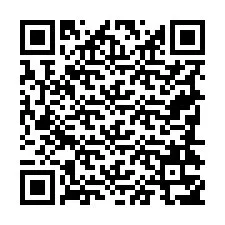 Kode QR untuk nomor Telepon +19784357585