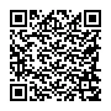 QR kód a telefonszámhoz +19784357586