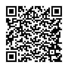 Codice QR per il numero di telefono +19784357596