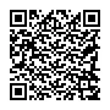 Codice QR per il numero di telefono +19784357601