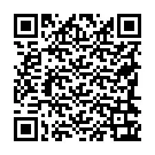 Codice QR per il numero di telefono +19784363012