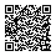 QR-код для номера телефона +19784363016