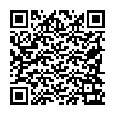 QR Code สำหรับหมายเลขโทรศัพท์ +19784363673