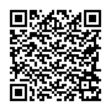 Código QR para número de telefone +19784371316