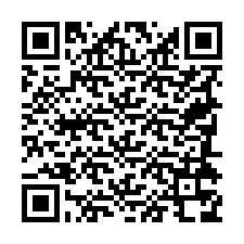 Código QR para número de teléfono +19784378849