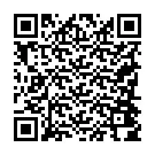 Codice QR per il numero di telefono +19784404375