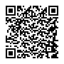 QR Code สำหรับหมายเลขโทรศัพท์ +19784406212