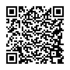 QR kód a telefonszámhoz +19784408372