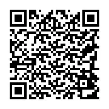 QR-koodi puhelinnumerolle +19784412401