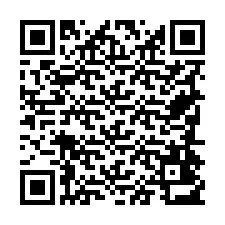 電話番号のQRコード +19784413587