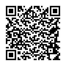 Código QR para número de telefone +19784414543