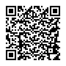 QR Code pour le numéro de téléphone +19784414850