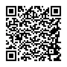 QR kód a telefonszámhoz +19784416553