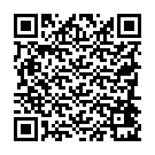 Codice QR per il numero di telefono +19784421918