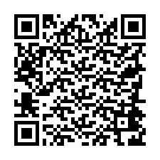 Código QR para número de teléfono +19784426884