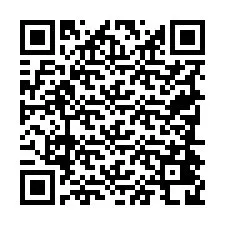 QR kód a telefonszámhoz +19784428199
