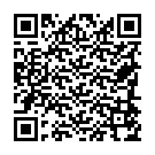 QR kód a telefonszámhoz +19784574007