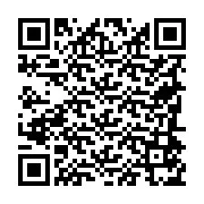 QR-Code für Telefonnummer +19784575056