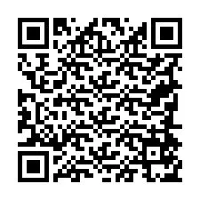 QR-Code für Telefonnummer +19784575485