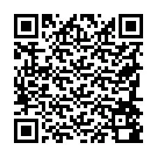 Código QR para número de teléfono +19784580706