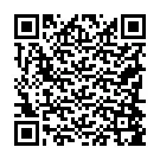 QR kód a telefonszámhoz +19784585265